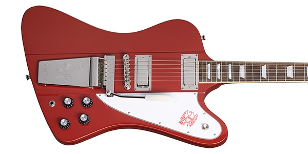EPIPHONE / 1963 Firebird V; Maestro Vibrola Ember Red画像2