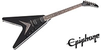 EPIPHONE / Dave Mustaine Flying V Custom Black Metalic