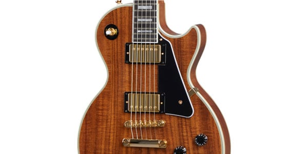 EPIPHONE / Les Paul Custom Koa Natural画像4