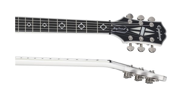 EPIPHONE / Jerry Cantrell Prophecy Les Paul Custom Bone White画像5