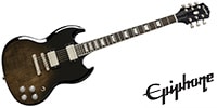 EPIPHONE / SG Modern (Figured) Trans Black Fade