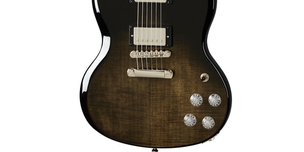 EPIPHONE / SG Modern (Figured) Trans Black Fade 画像4