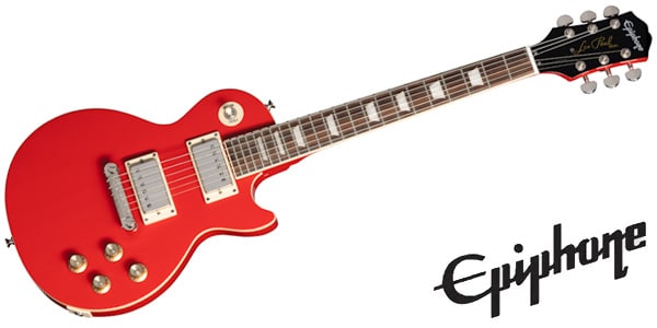 Power Players Les Paul Lava Red