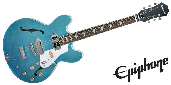 EPIPHONE/Casino Worn Blue Denim