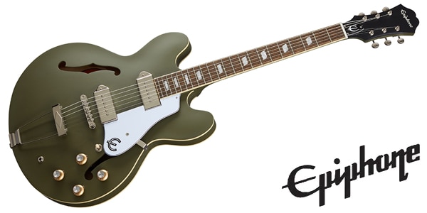 EPIPHONE/Casino Worn Olive Drab