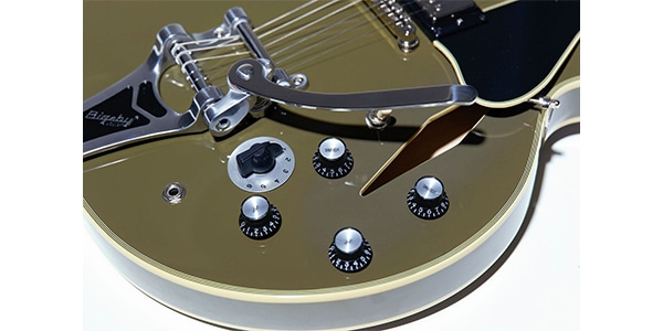 EPIPHONE / Shinichi Ubukata ES-355 custom bigsby Olive Drab画像3