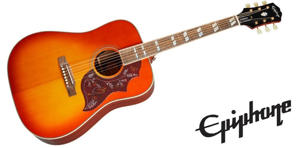 EPIPHONE Hummingbird Aged Cherry Sunburst Gloss 送料無料 | Sound House