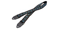  Azure Retro Guitar Strap 50mm