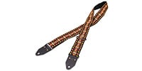  Black Aztec Retro Guitar Strap 50mm