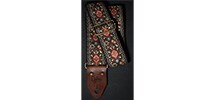  Cream Peafowl Retro Guitar Strap 50mm