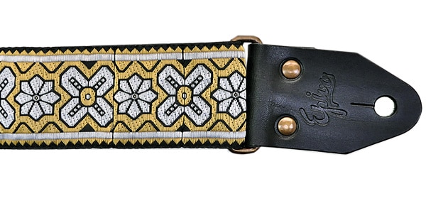 Epivo / Golden Flower Retro Guitar Strap 50mm画像2