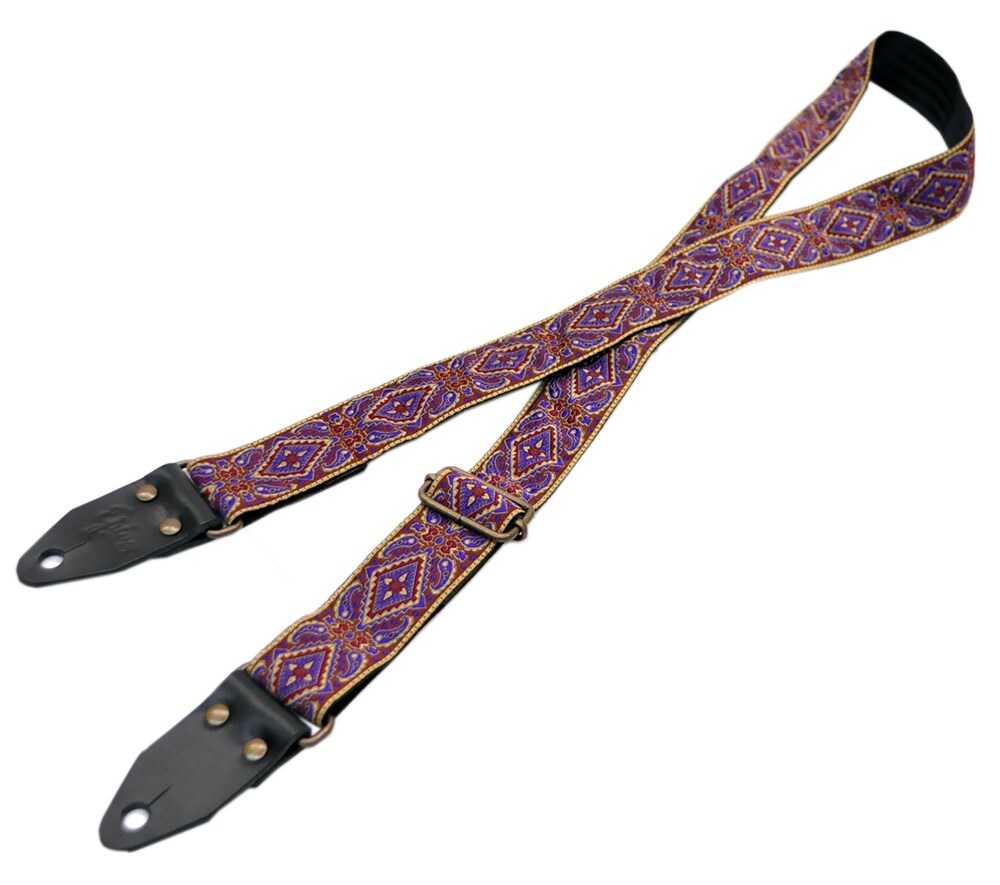 /Purple Rain Retro Guitar Strap 40mm