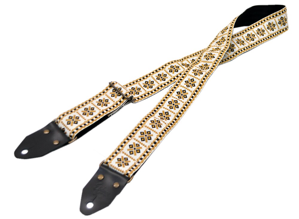 /White Honey Retro Guitar Strap 50mm