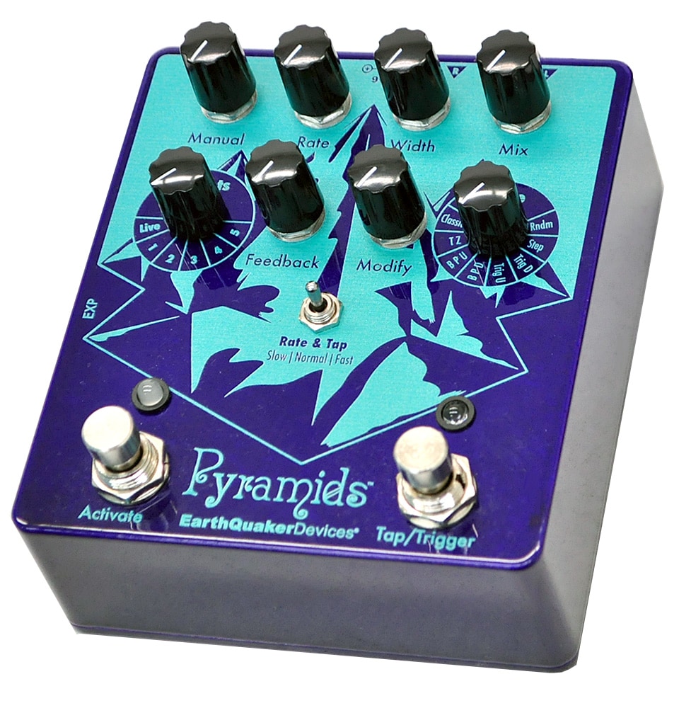 EARTHQUAKER DEVICES/Pyramids Stereo Flange Device