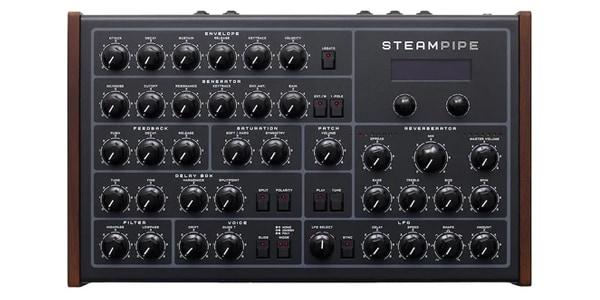 Erica Synths スチームパイプ 物理モデリングシンセサイザー