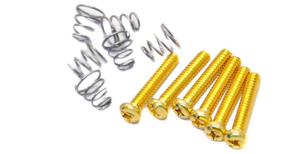 FERNANDES / Screws for Single Coil inch w/SP GD(6)