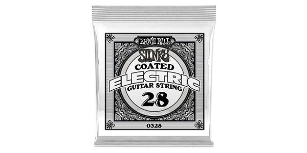 ERNIEBALL/.028 COATED NICKEL WOUND ELECTRIC