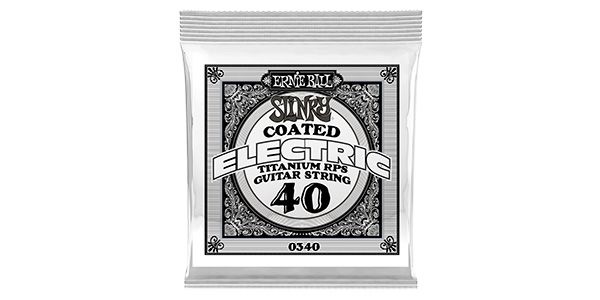 ERNIEBALL/.040 COATED NICKEL WOUND ELECTRIC #0340