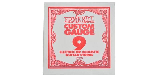 ERNIEBALL/.009 PLAIN STEEL #1009