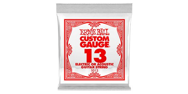 ERNIEBALL/.013 PLAIN STEEL #1013