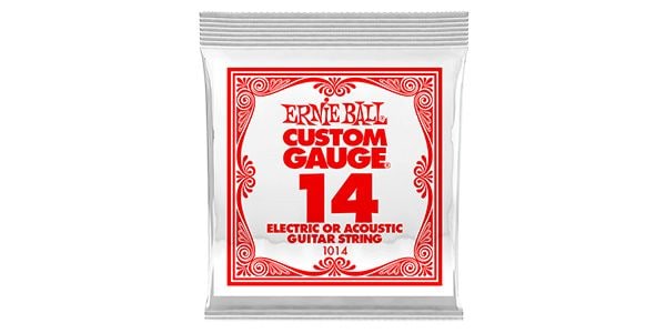 ERNIEBALL/.014 PLAIN STEEL #1014