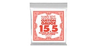ERNIE BALL / .0155 Plain Steel Electric or Acoustic Guitar String