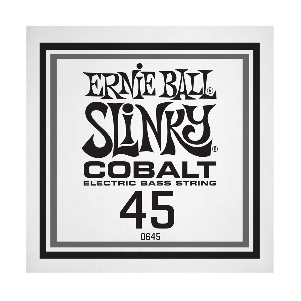 ERNIEBALL/.045 Cobalt Wound Electric Bass String Single