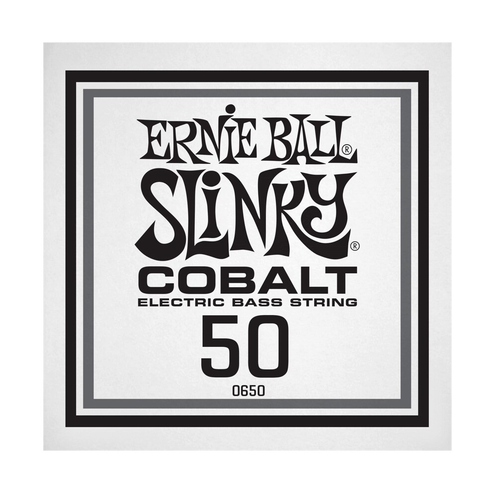 ERNIEBALL/.050 Cobalt Wound Electric Bass String Single