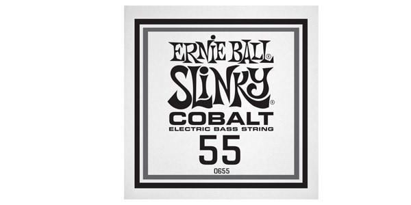 ERNIE BALL / .055 Cobalt Wound Electric Bass String Single