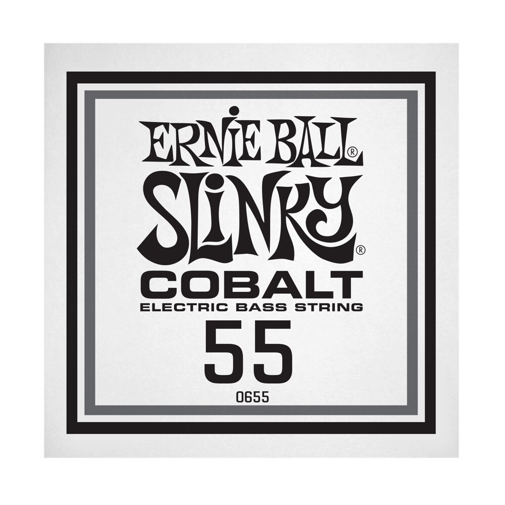 ERNIEBALL/.055 Cobalt Wound Electric Bass String Single