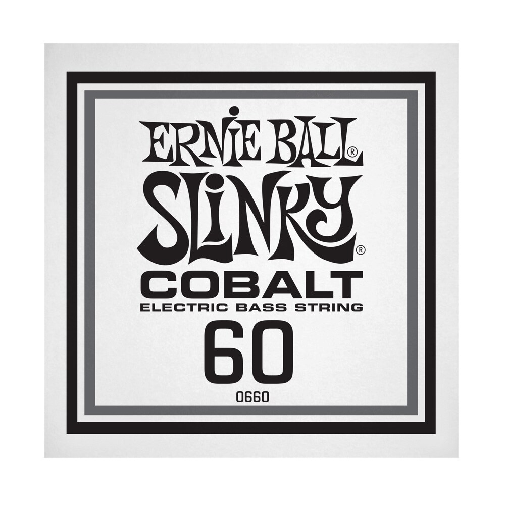 ERNIEBALL/.060 Cobalt Wound Electric Bass String Single