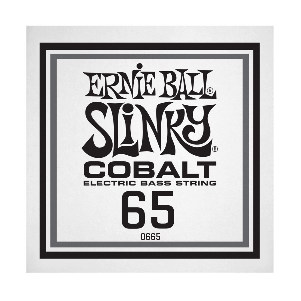 ERNIEBALL/.065 Cobalt Wound Electric Bass String Single