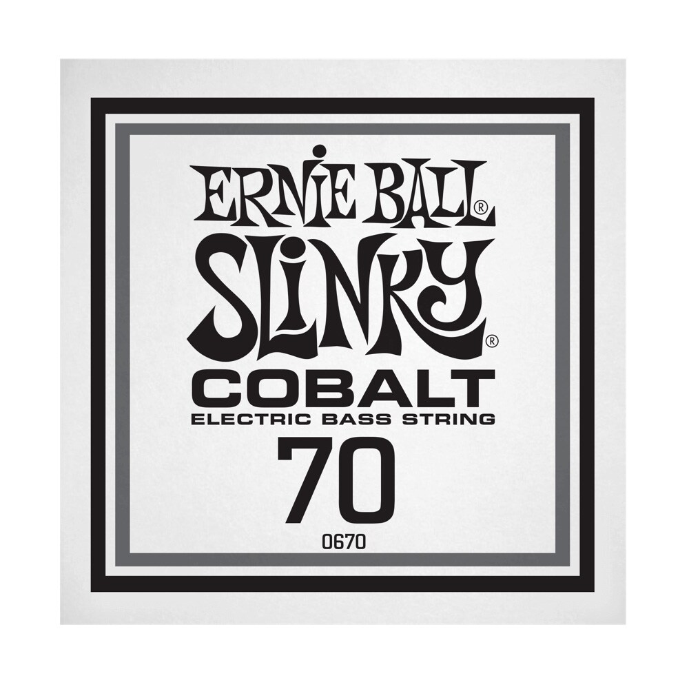 ERNIEBALL/.070 Cobalt Wound Electric Bass String Single