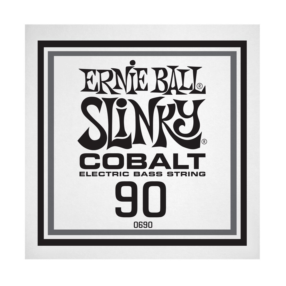 ERNIEBALL/.090 Cobalt Wound Electric Bass String Single