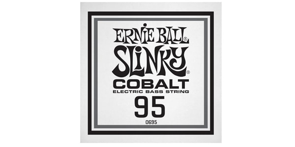 ERNIE BALL / .095 Cobalt Wound Electric Bass String Single