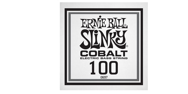 ERNIE BALL / .100 Cobalt Wound Electric Bass String Single