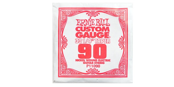 ERNIE BALL / .090 LONG SCALE NICKEL WOUND ELECTRIC GUITAR STRING