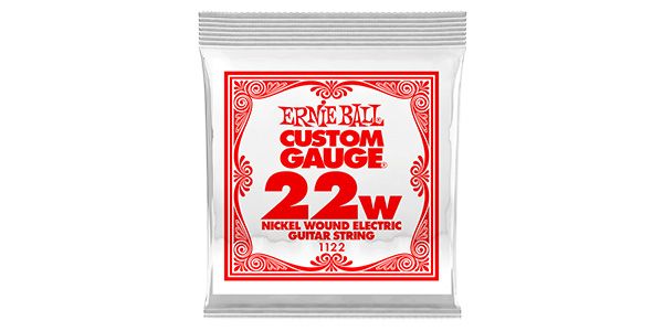 ERNIEBALL/.022 NICKEL WOUND ELECTRIC #1122