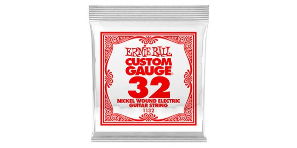 ERNIEBALL/.032 NICKEL WOUND ELECTRIC #1132