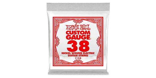 ERNIEBALL/.038 NICKEL WOUND ELECTRIC #1138