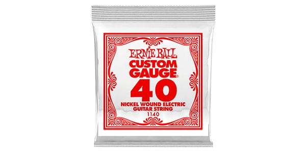 ERNIEBALL/.040 NICKEL WOUND ELECTRIC