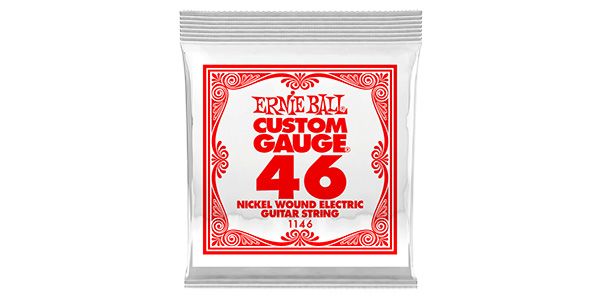 ERNIEBALL/.046 NICKEL WOUND ELECTRIC #1146