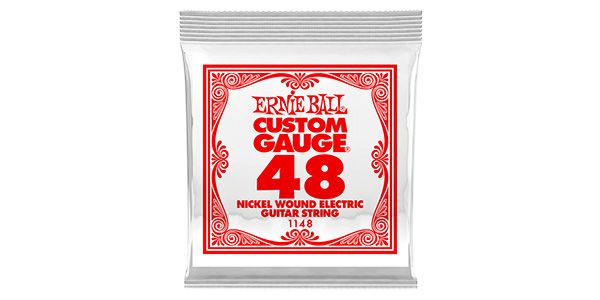 ERNIEBALL/.048 NICKEL WOUND ELECTRIC #1148