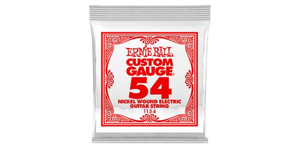 ERNIEBALL/.054 NICKEL WOUND ELECTRIC #1154