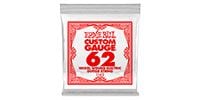 ERNIE BALL / .062 NICKEL WOUND ELECTRIC #1162