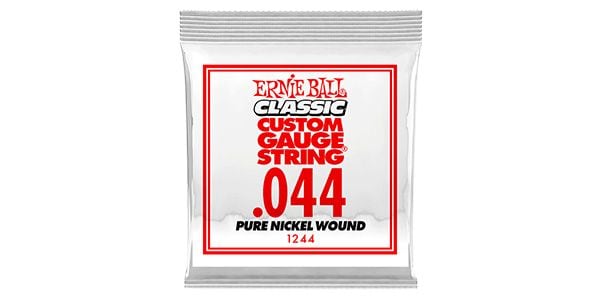 ERNIEBALL/.044 PURE NICKEL WOUND ELECTRIC