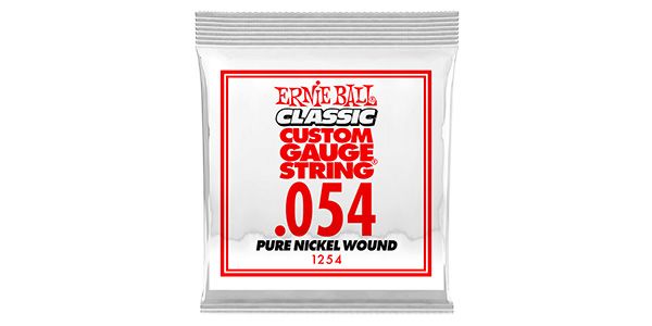 ERNIEBALL/.054 PURE NICKEL WOUND ELECTRIC