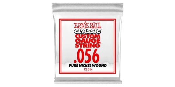 ERNIEBALL/.056 PURE NICKEL WOUND ELECTRIC