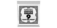 ERNIEBALL .009 LOOP END PLAIN STEEL #1309