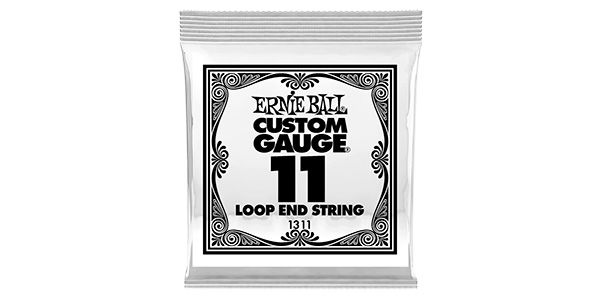 ERNIEBALL/.011 LOOP END PLAIN STEEL #1311